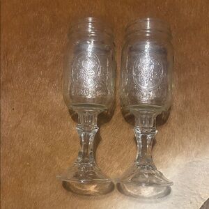 Original  Redneck  Wine Glass -Redneck Style Ball Mason